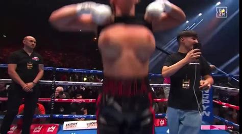 daniella hemsley flash xxx|OnlyFans star Daniella Hemsley flashes crowd celebrating boxing。